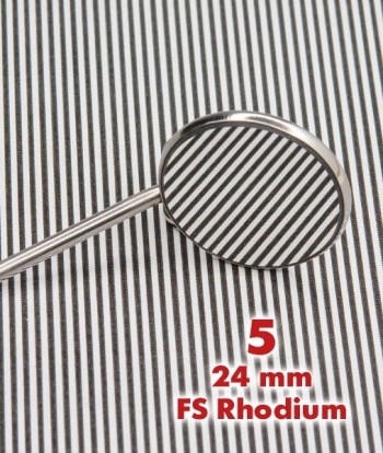 Зеркало без ручки с родиевым покр № 5 (24 мм) TW3-16, Truewin / Пакистан