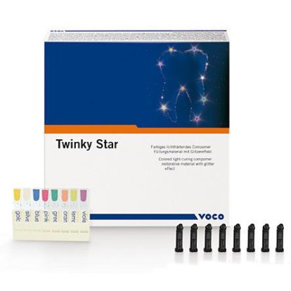 Твинки стар / Twinky Star (набор)  - материал пломбировочный с системой расцветок (40шт*0.25г), VOCO / Германия